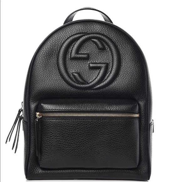✨SOLD Authentic soho Gucci pebble leather backpack - Picture 1 of 8